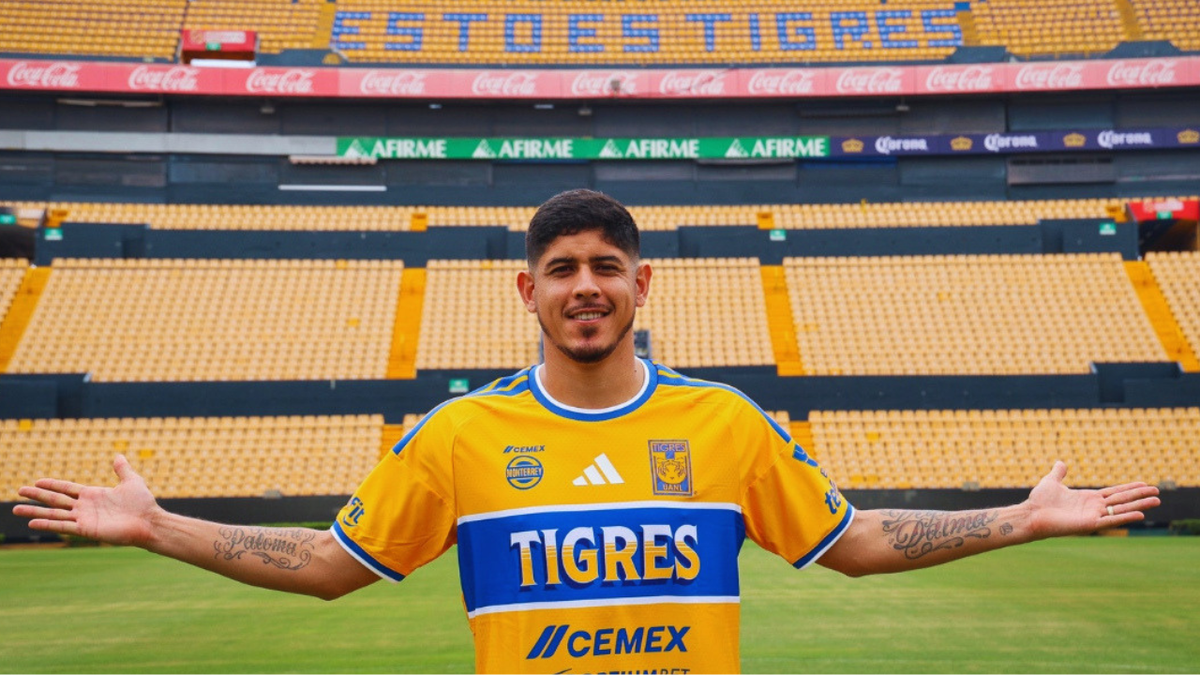 Alan Franco, el central que busca darle solidez a la defensiva de Tigres